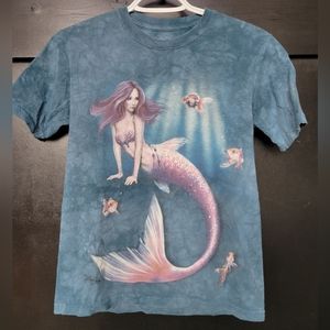 L kids (would fit Adult Women's S) The Mountain Mermaid tshirt